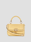 Yellow Orlina Camera Crossbody Bag