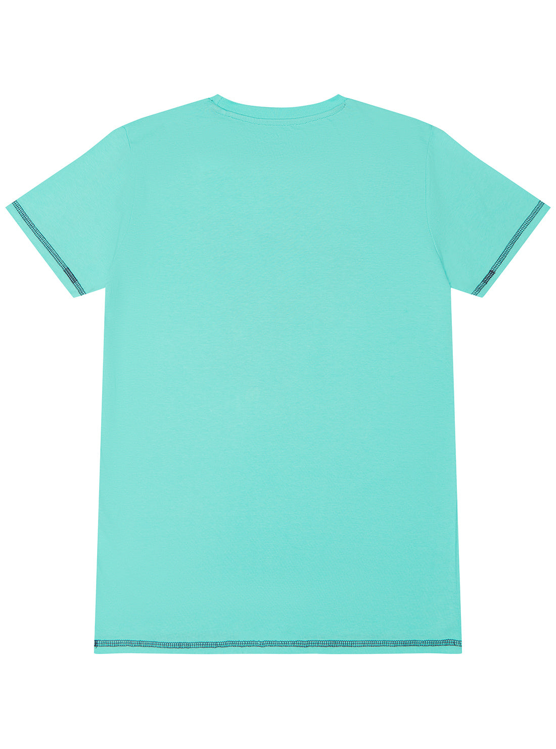 GUESS Pool Blue Logo T-Shirt (7-16) back view