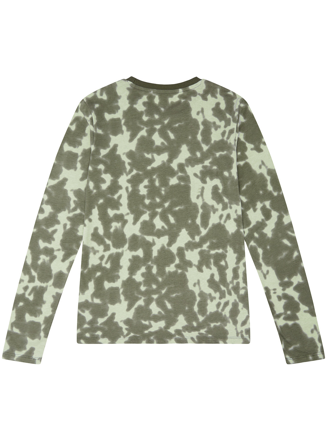 GUESS Green Long Sleeve T-Shirt (7-16) back view