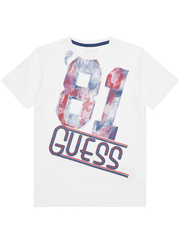 White Short Sleeve T-Shirt (7-16)