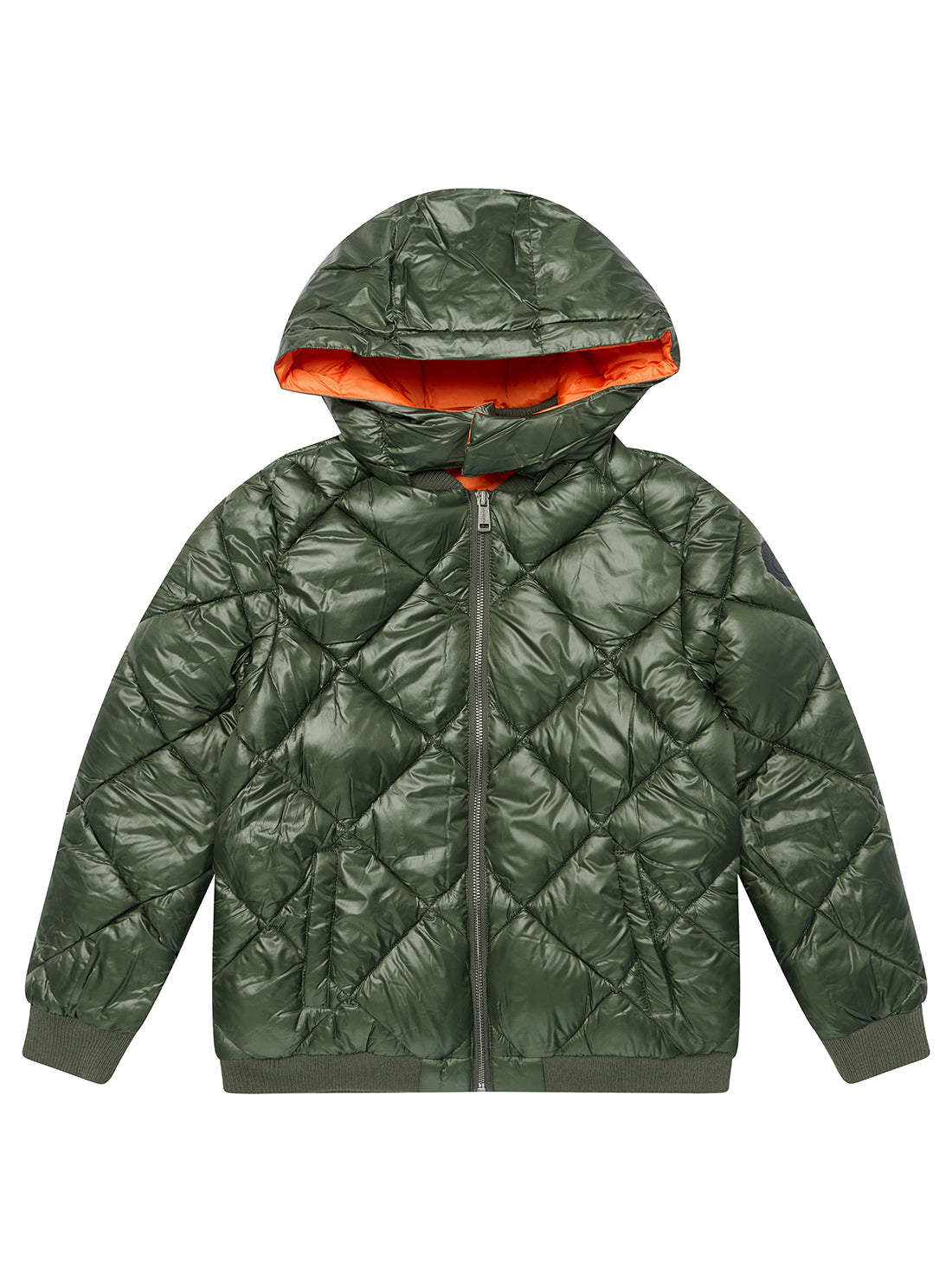 Hooded Puffer Guess Hooded Bomber Jacket GUESS Men's Hooded Puffer
