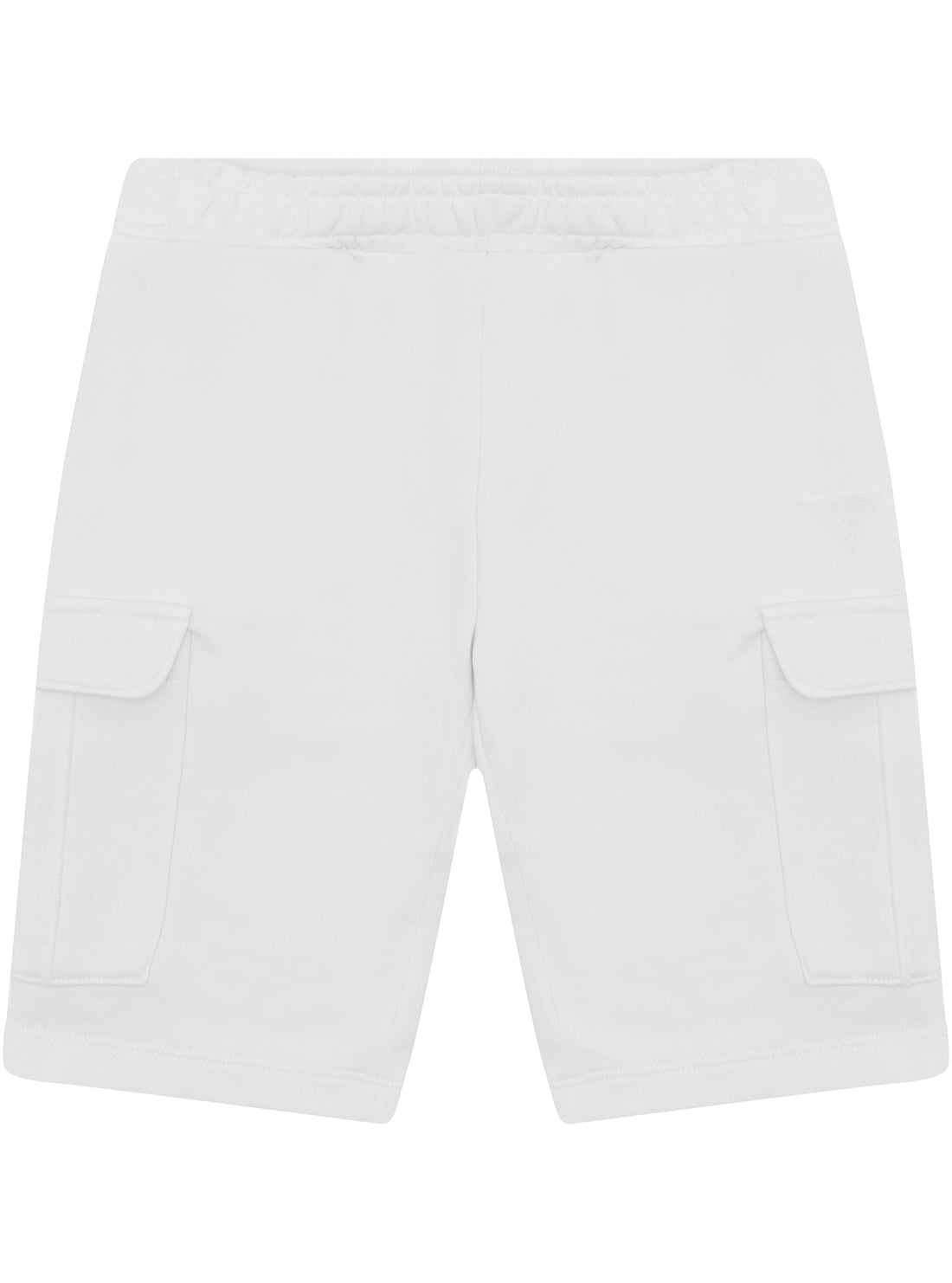 White Woven Cargo Shorts (8-16)