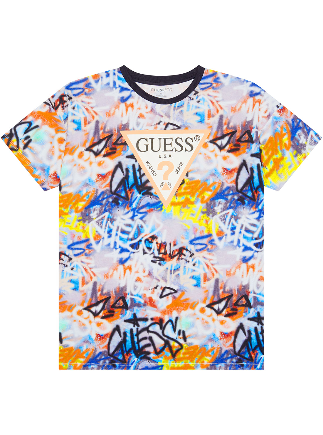 Graffiti Print T-Shirt (7-18)