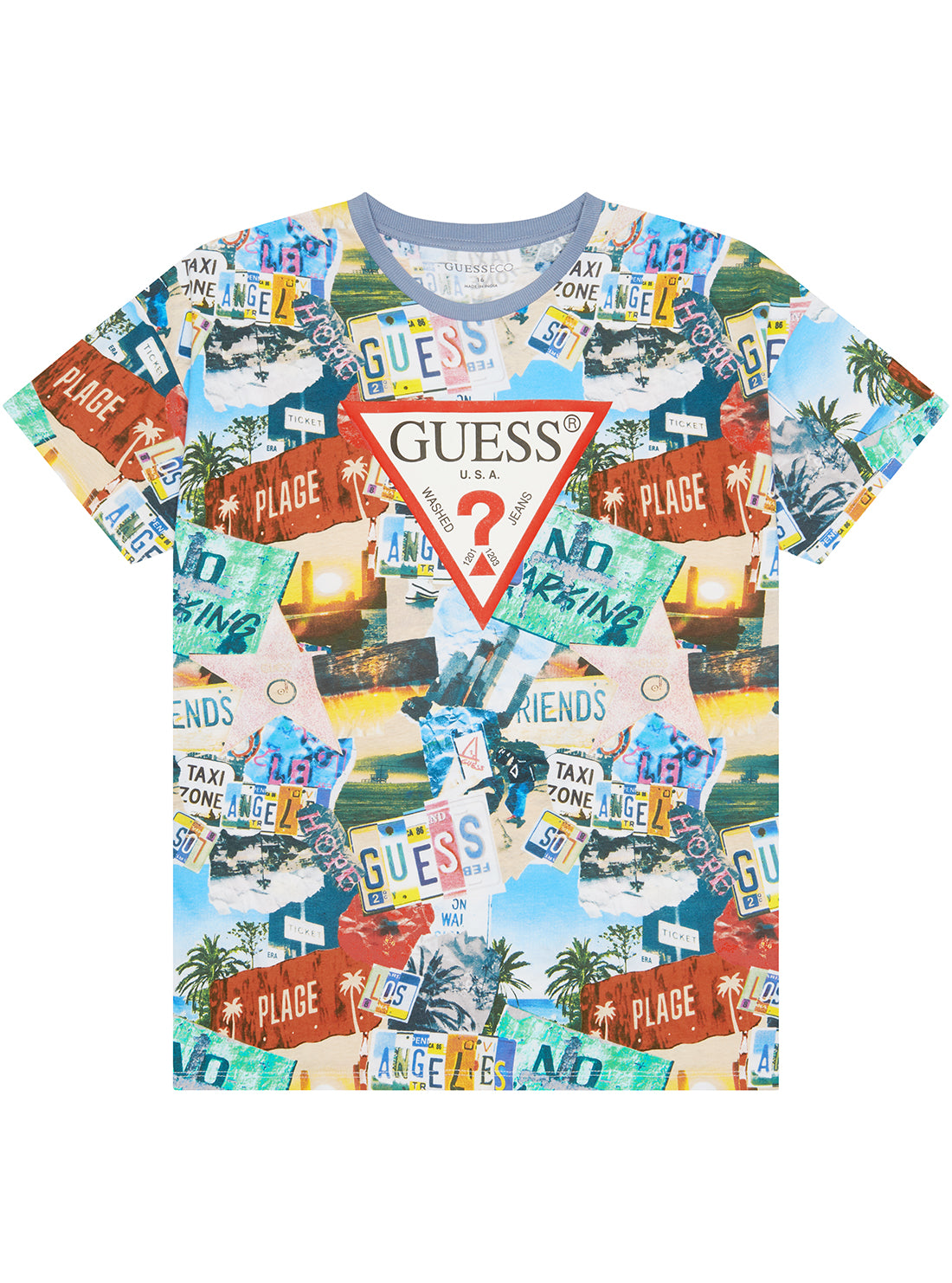 Graffiti Print T-Shirt (7-18)