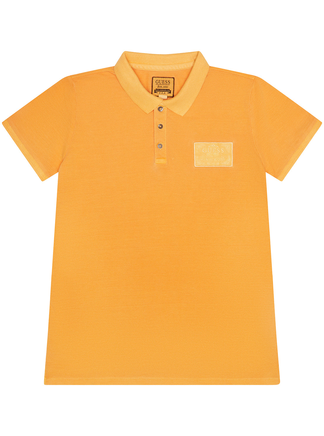 Orange Short Sleeve Polo T-Shirt (2-7)