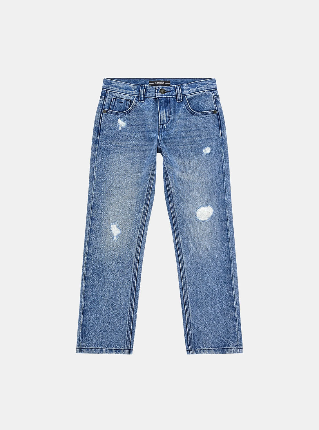 Blue Denim Straight Jeans (7-16)