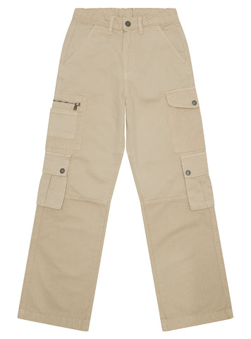 Beige Cargo Pants (7-16)