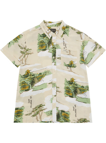 Green Oversize Shirt (7-16)