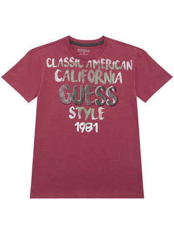 Red Short Sleeve T-Shirt (7-16)