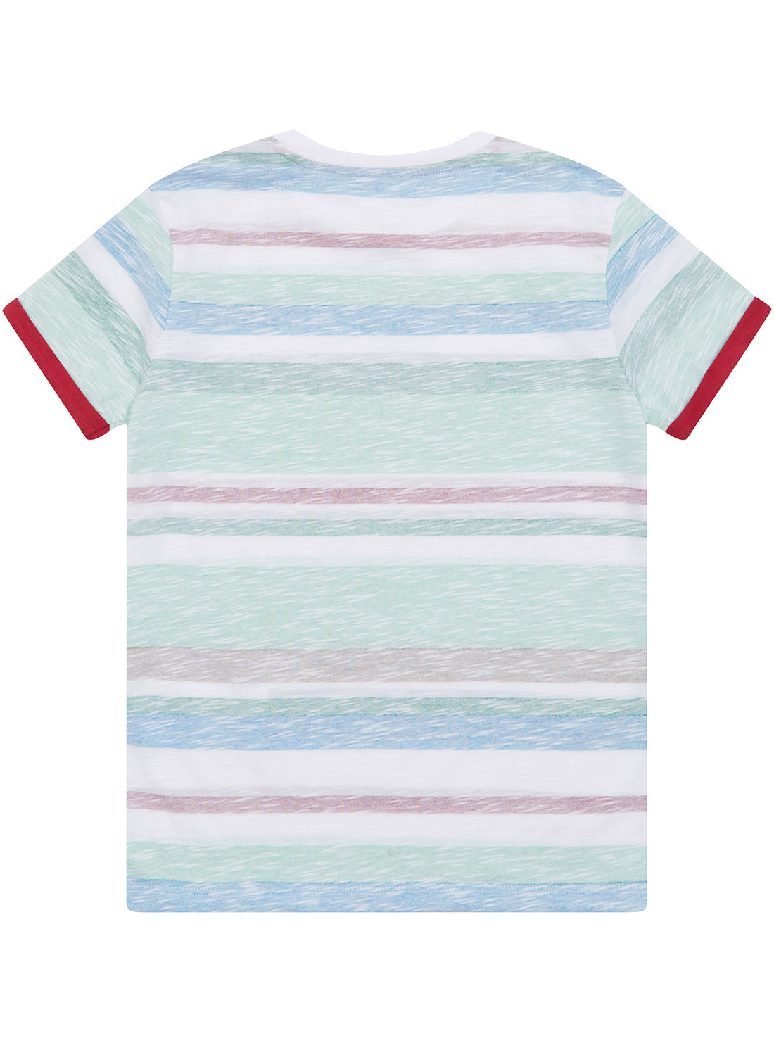 Green Stripes Short Sleeve T-Shirt (7-16)