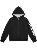 Black Nylon Hooded Jacket (7-16)