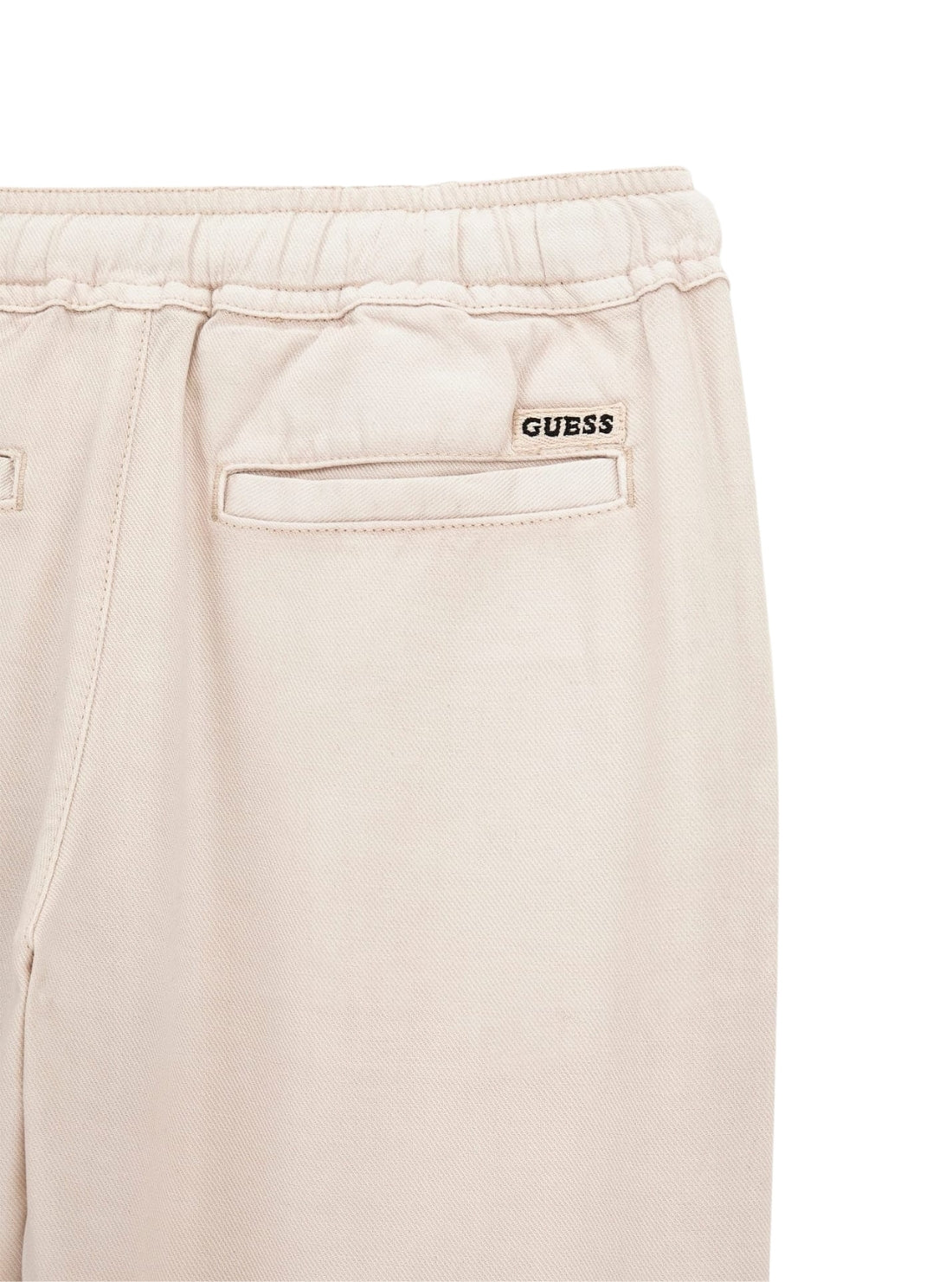 GUESS Kids Beige Lyocell Twill Pants (7-16) L5GB03WHAR0 Detail View