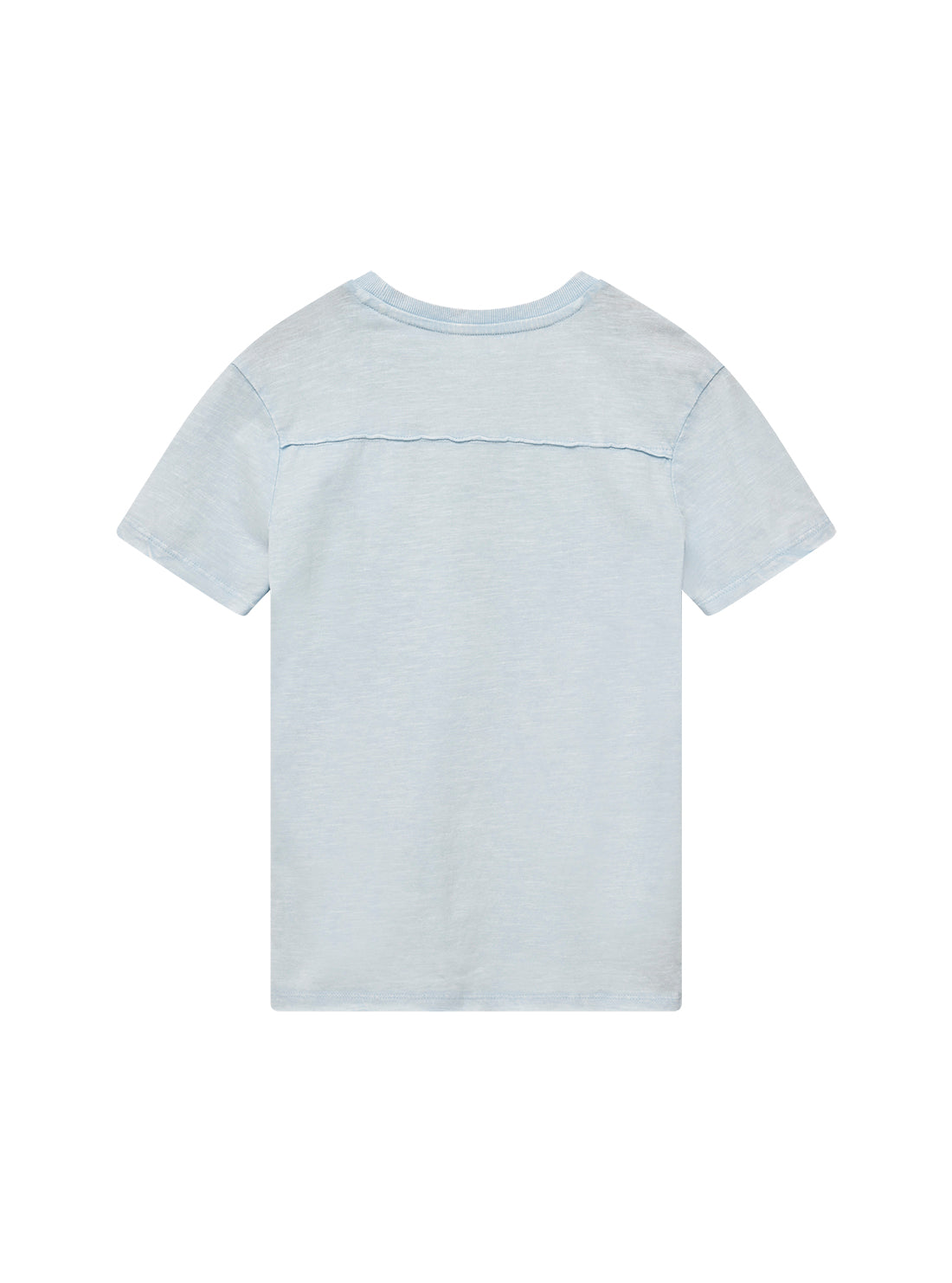 GUESS Kids Eco Blue Garment Dye T-Shirt (7-16) L5GI02K6XN4 Back View