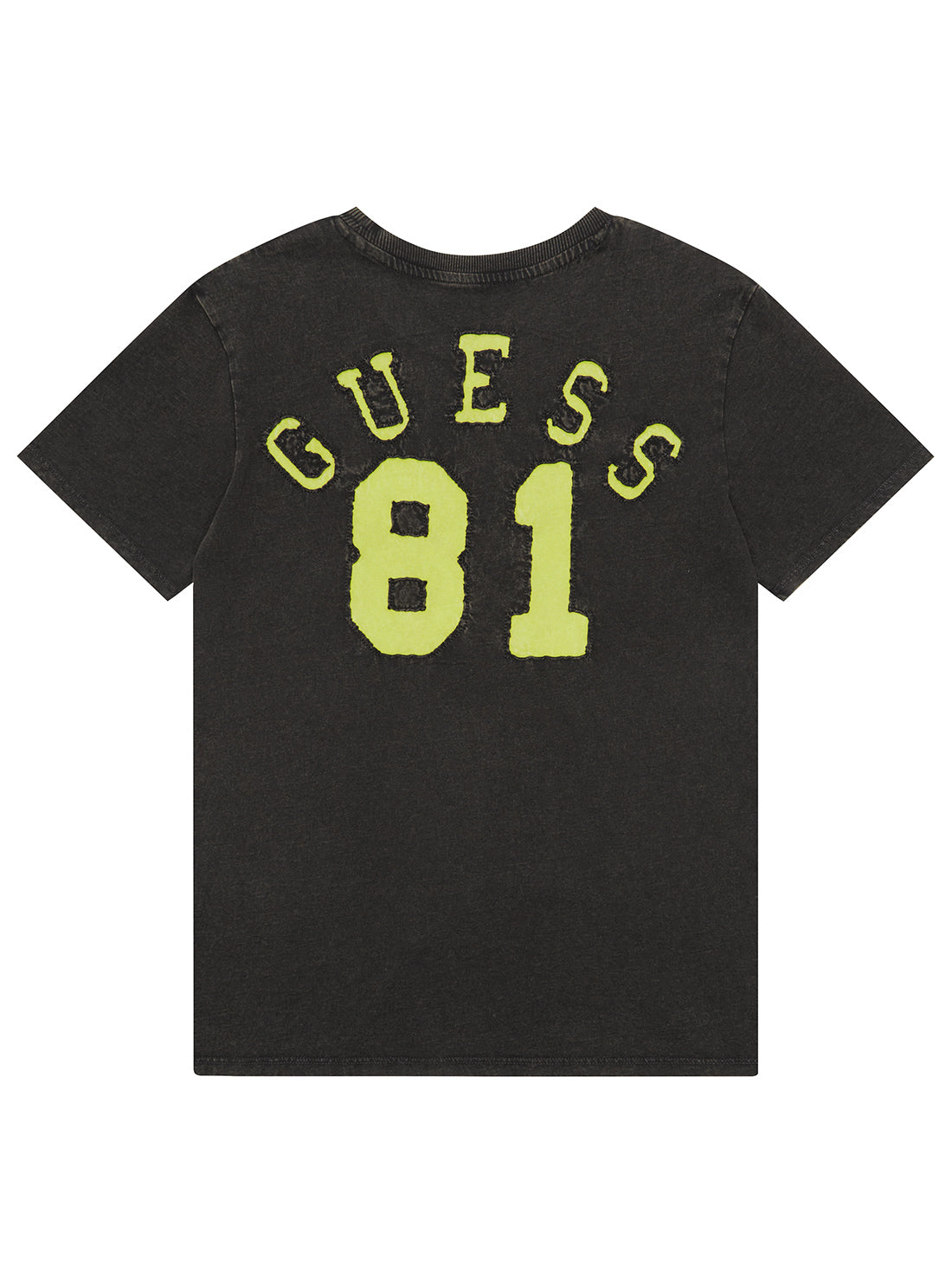 GUESS Kids Black Oversize T-Shirt (7-16) L5GI11K8HM4 Back View