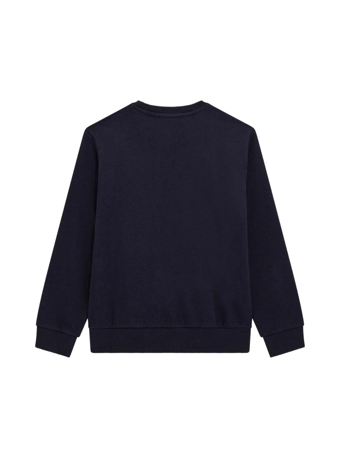 GUESS Kids Blue Printed Graphic Active Sweater Top (7-16) Back View