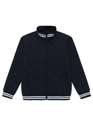 Navy Blue Long Sleeve Jacket (7-16)
