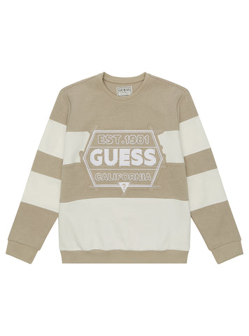 Beige Long Sleeve Actie Top (7-16)