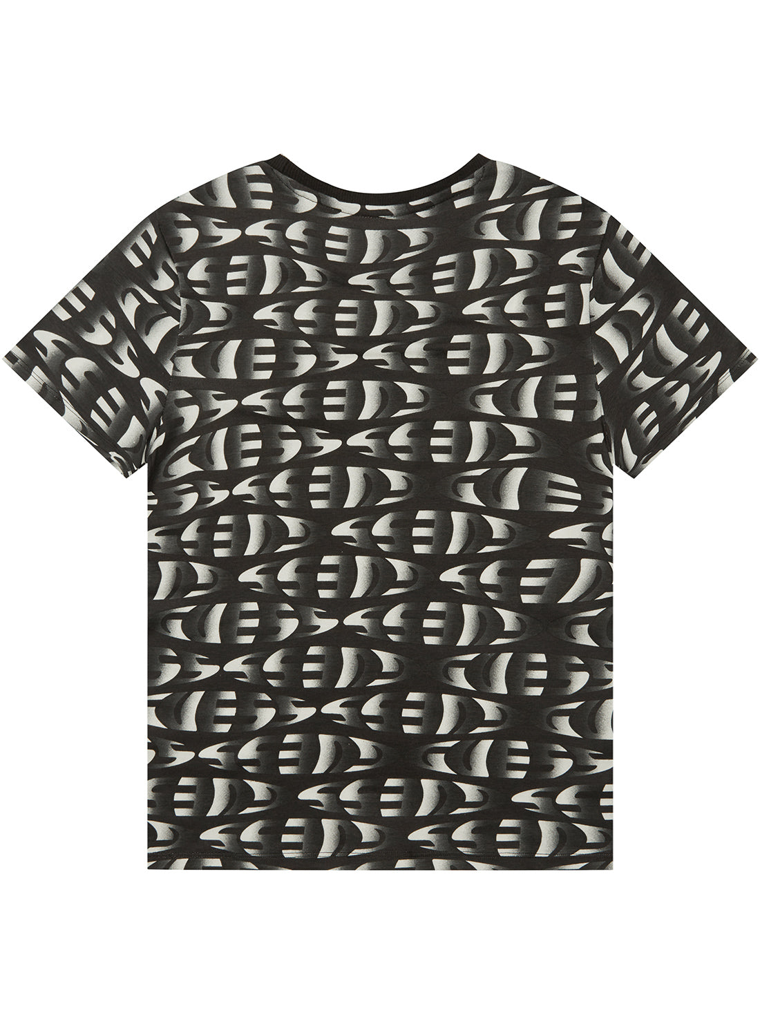 GUESS Kids Black Logo T-Shirt (7-16) L5YI05K8HM4 Back View