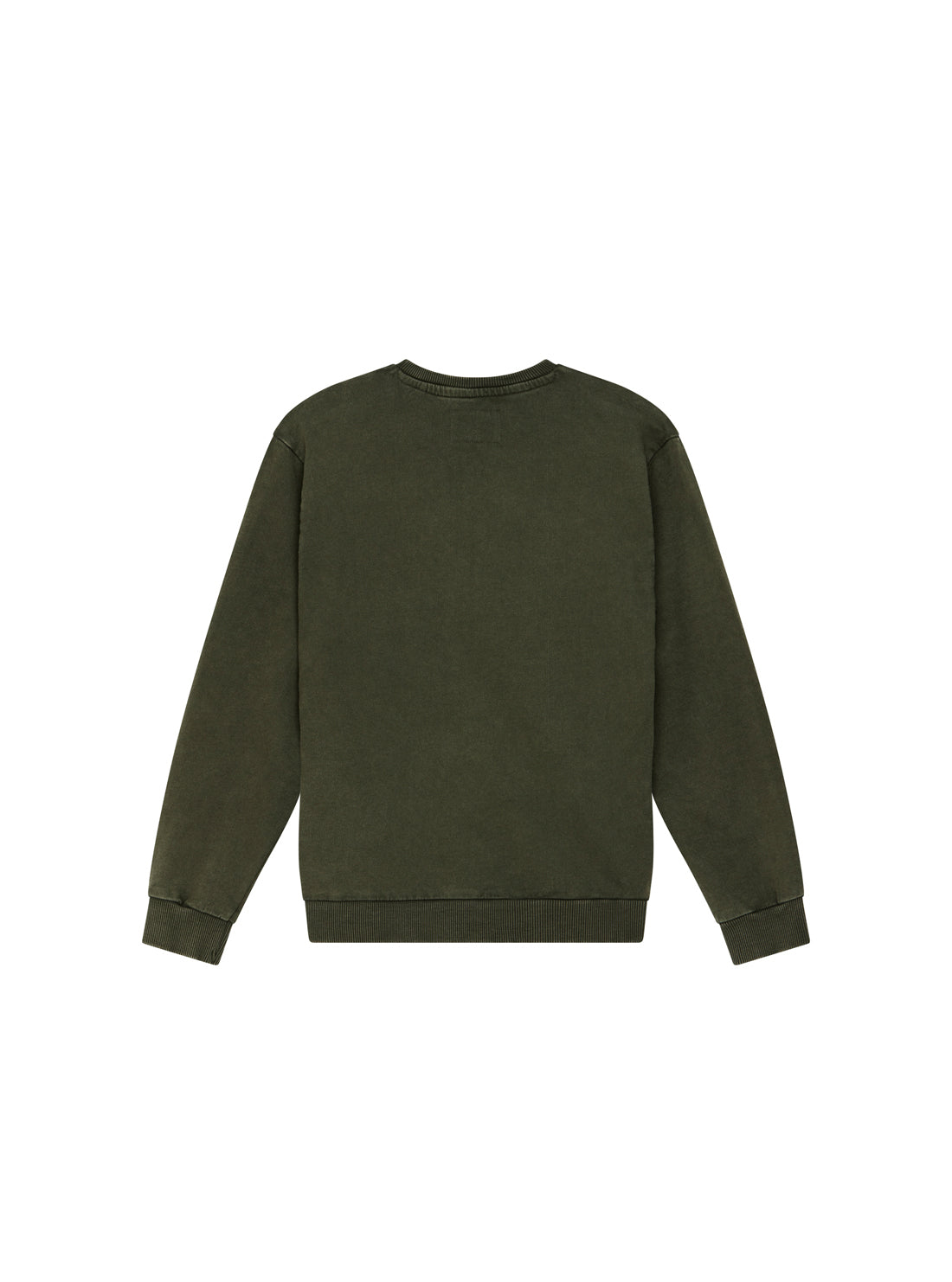 GUESS Kids Green 81 Logo Long Sleeve T-Shirt (7-16) L5YQ07KA6R4 Back View