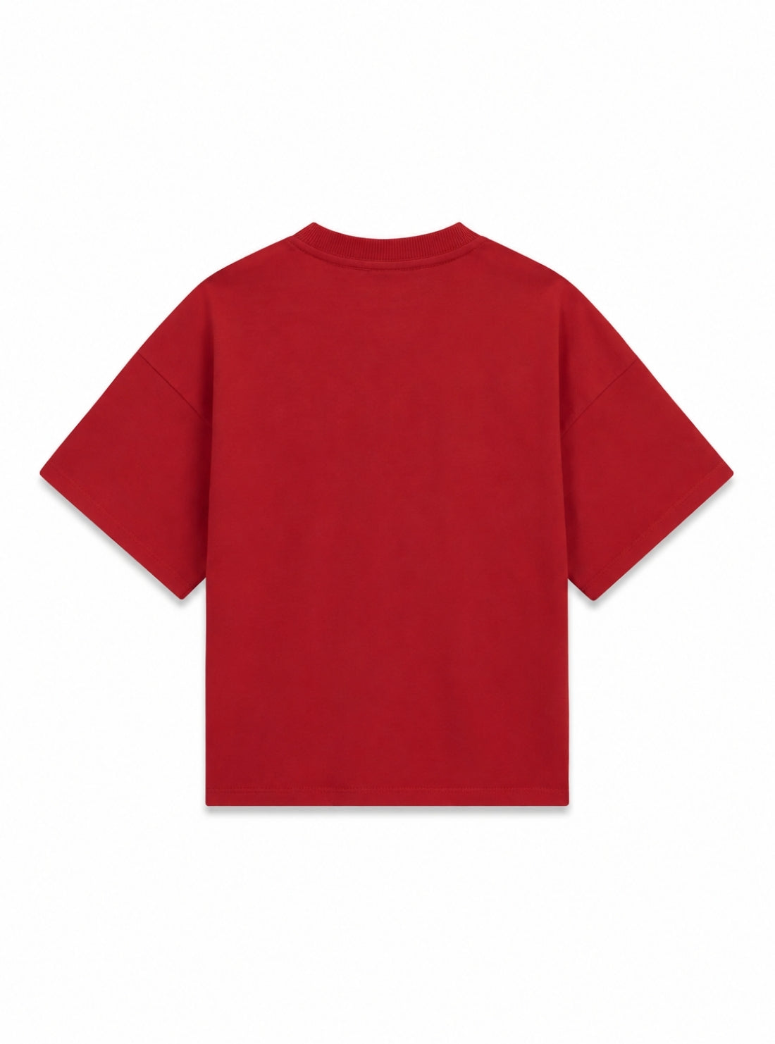 GUESS Kids Red Boxy Logo T-Shirt (7-16) L6BI37K8006 back View