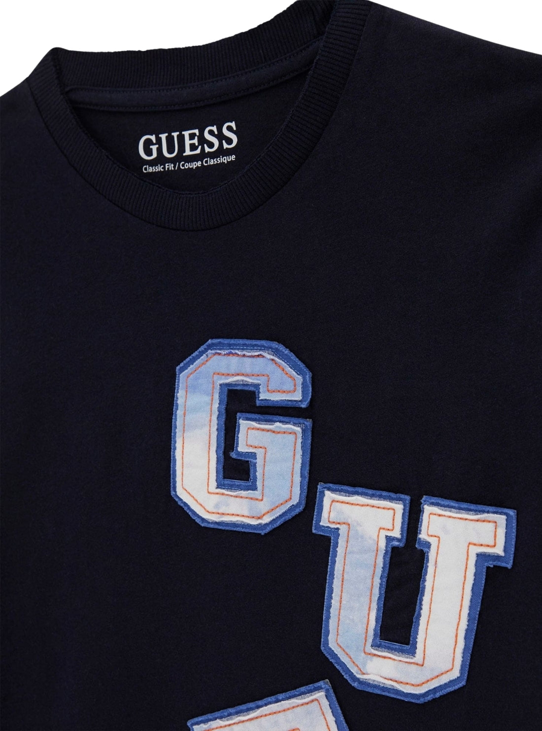 GUESS Kids Blue Patch Oversized T-Shirt (7-16) L6GI02K8HM4 Detail View