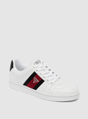 White Lamilo Low-Top Sneakers