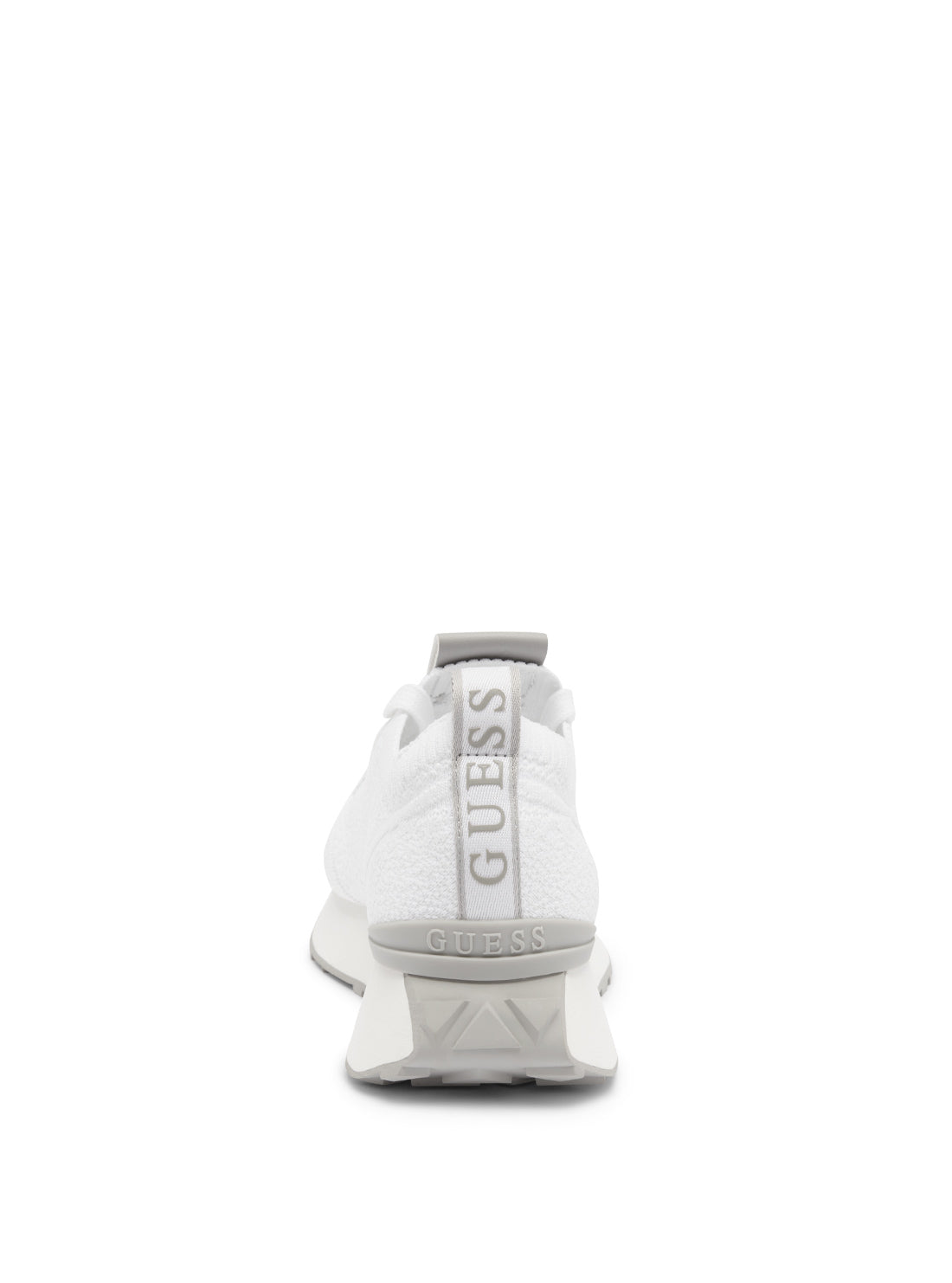 GUESS White Grey Laurine Low-Top Sneakers back view