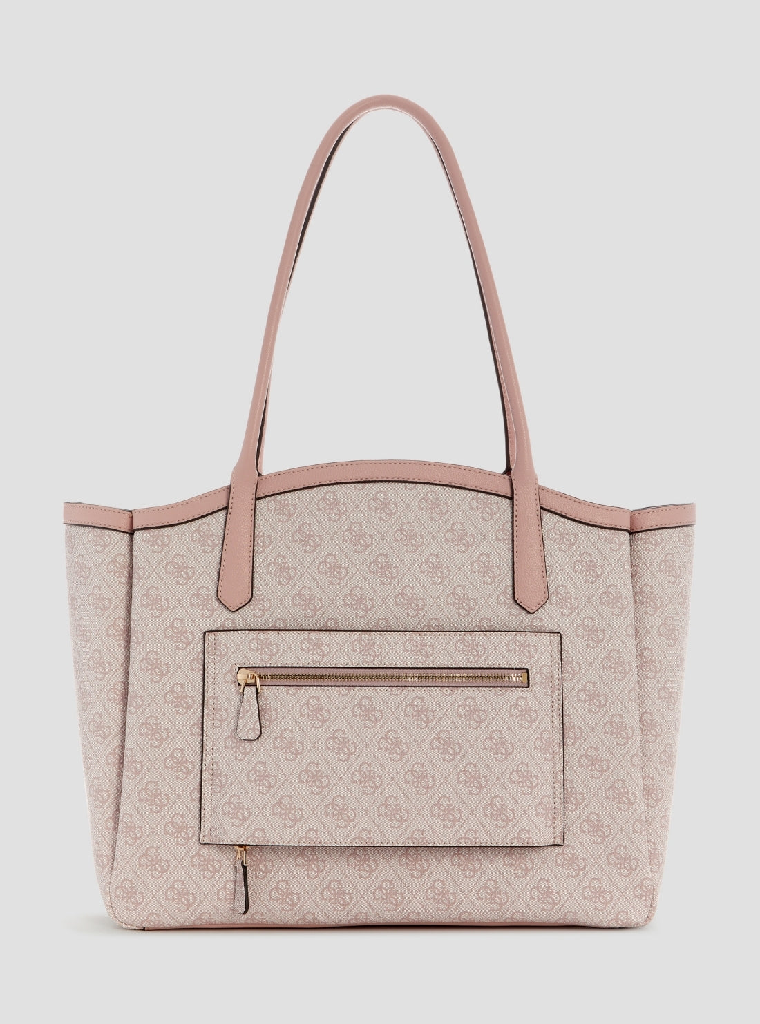 GUESS Womens Orchid Logo Lindsey Tote Bag LB9749024 Back View