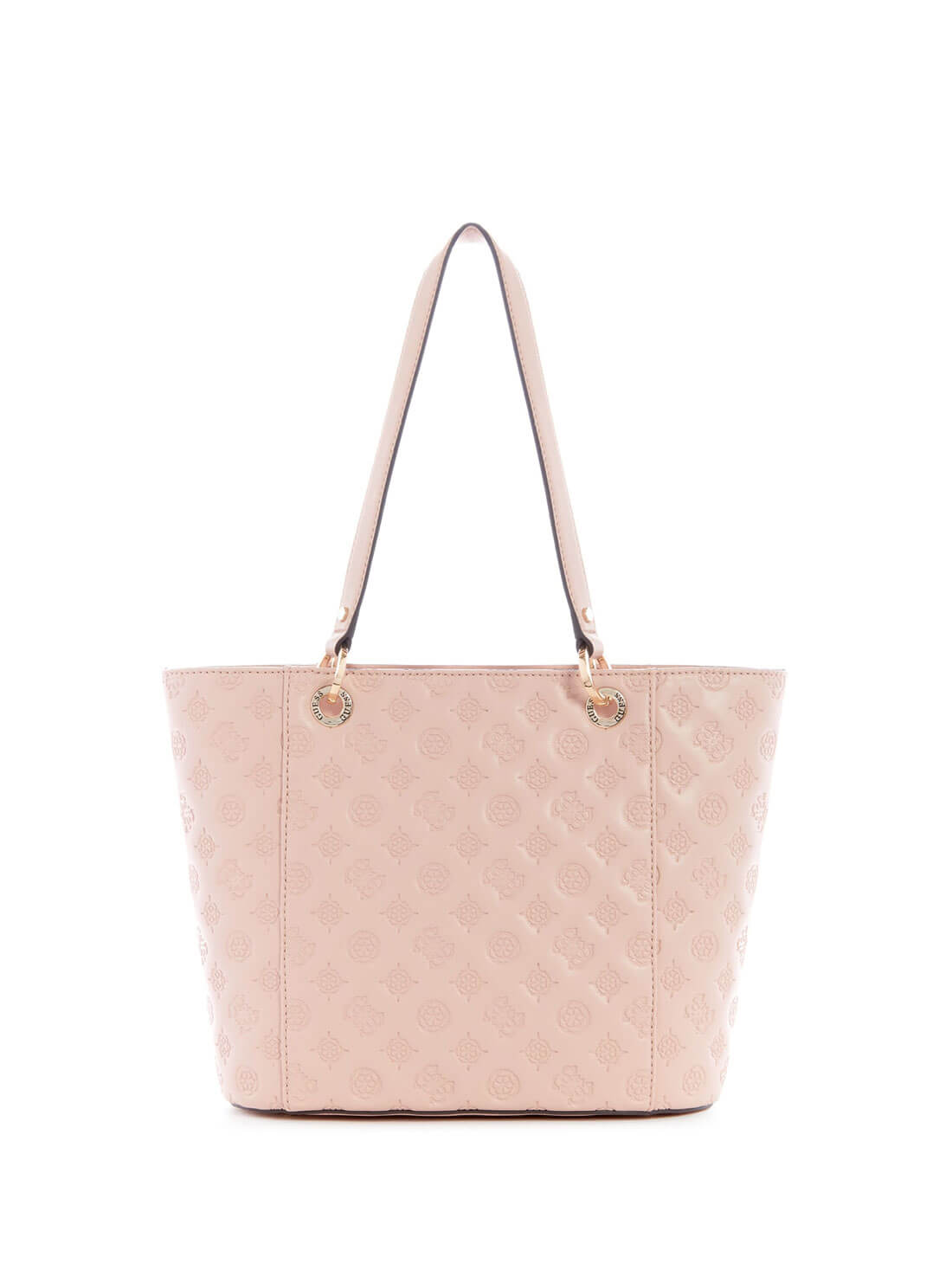 Light Pink Noelle La Femme Small Tote Bag | GUESS Women's Handbags | back view