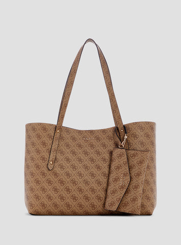 Brown Logo Brenton Tote Bag