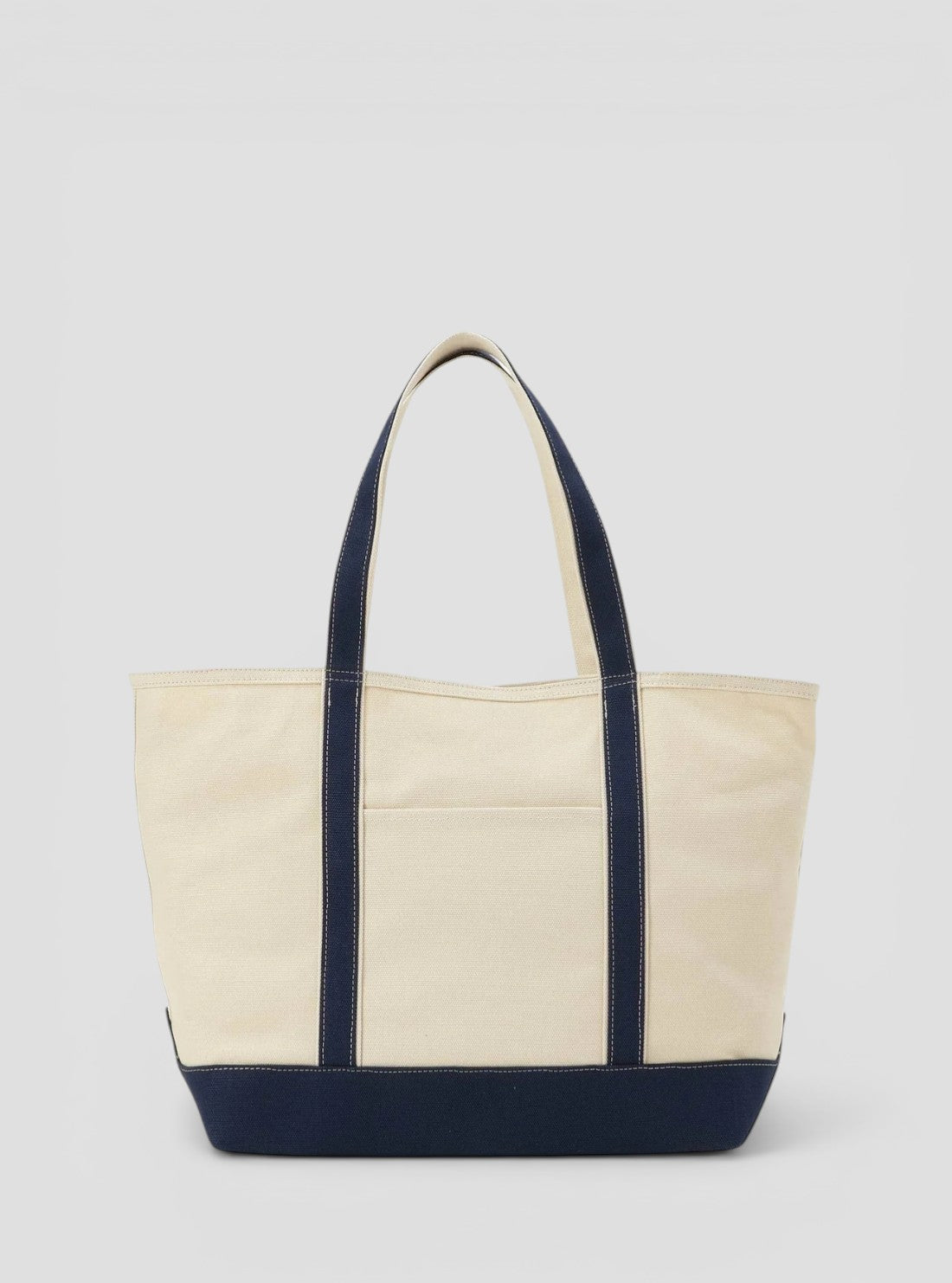 GUESS Womens Natural Blue Summerline Large Tote Bag LN9872024 Back View