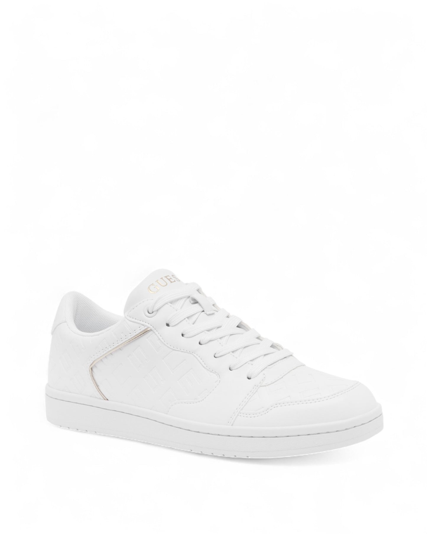 White Loovie Low-Top Sneakers