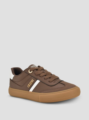 GUESS Mens Brown Loui Sneakers LOUI Side View