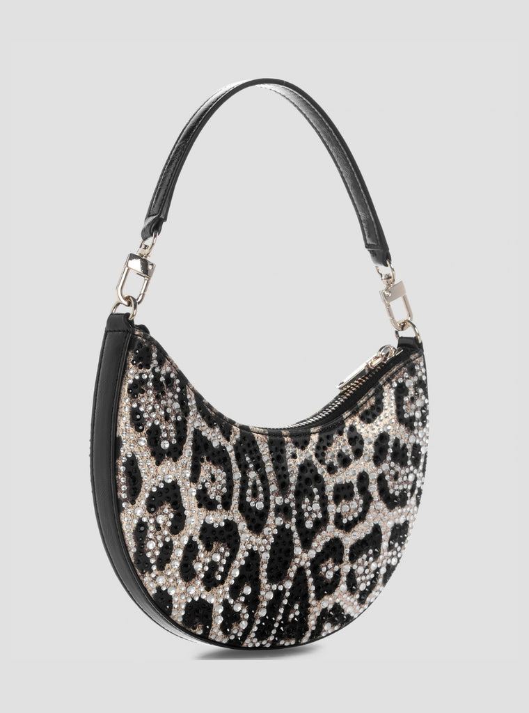 Leopard Tasmin Mini Shoulder Bag | GUESS