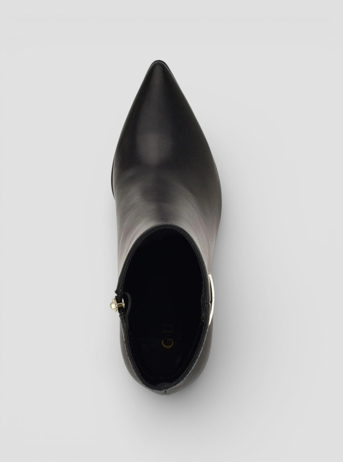 GUESS Womens Black Lusia Ankle Boots LUSIA Top View