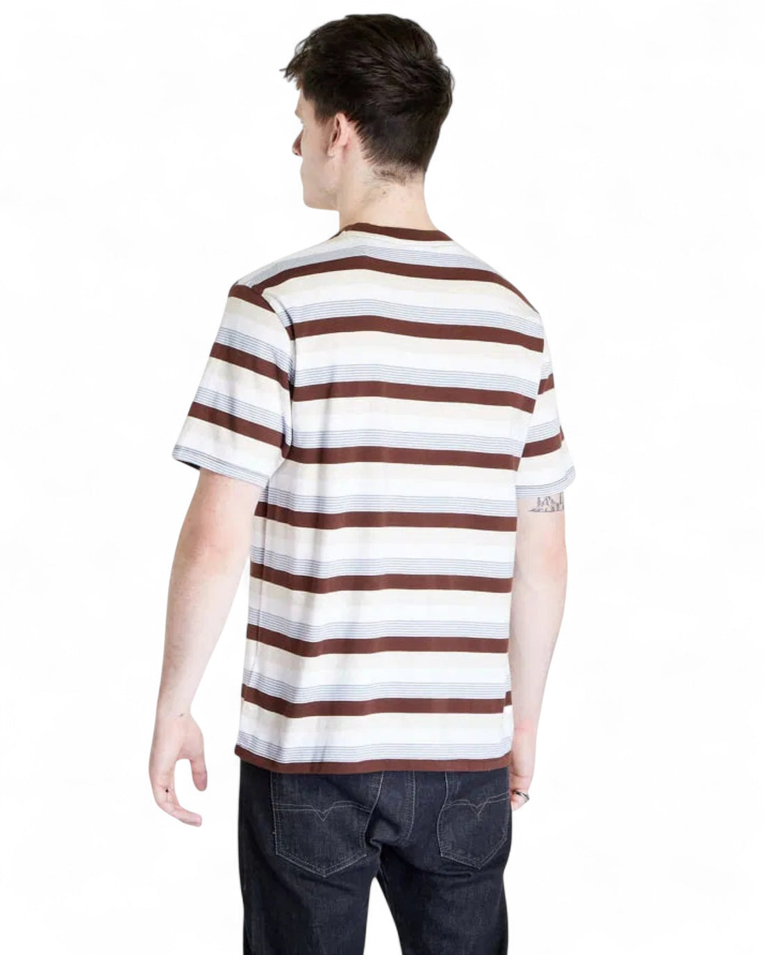GUESS Originals Cole Heather Stripe Tee