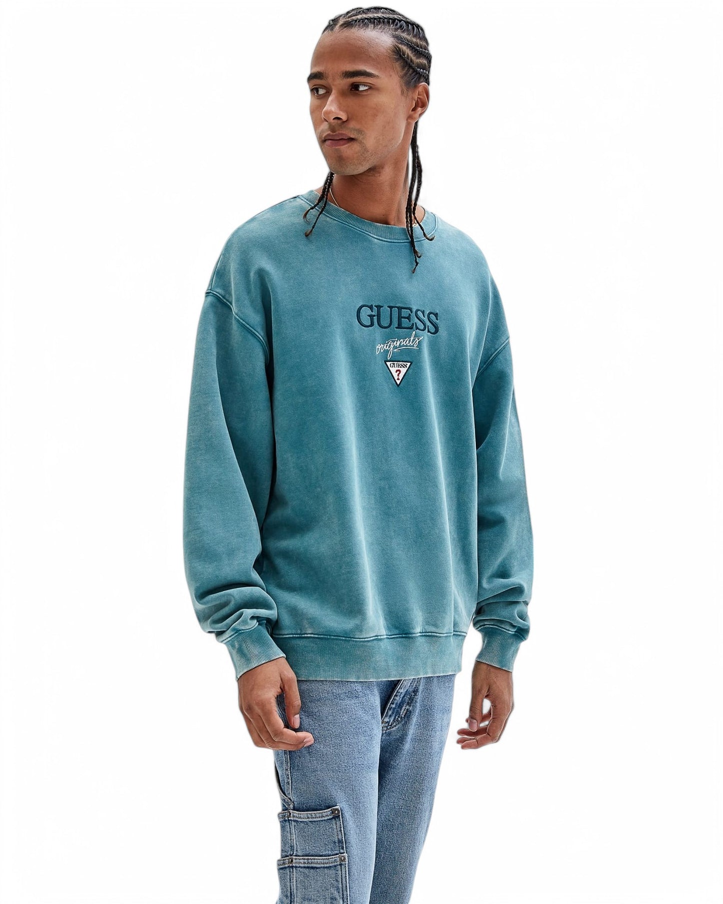 GUESS Originals Baker Logo Crewneck Sweatshirt