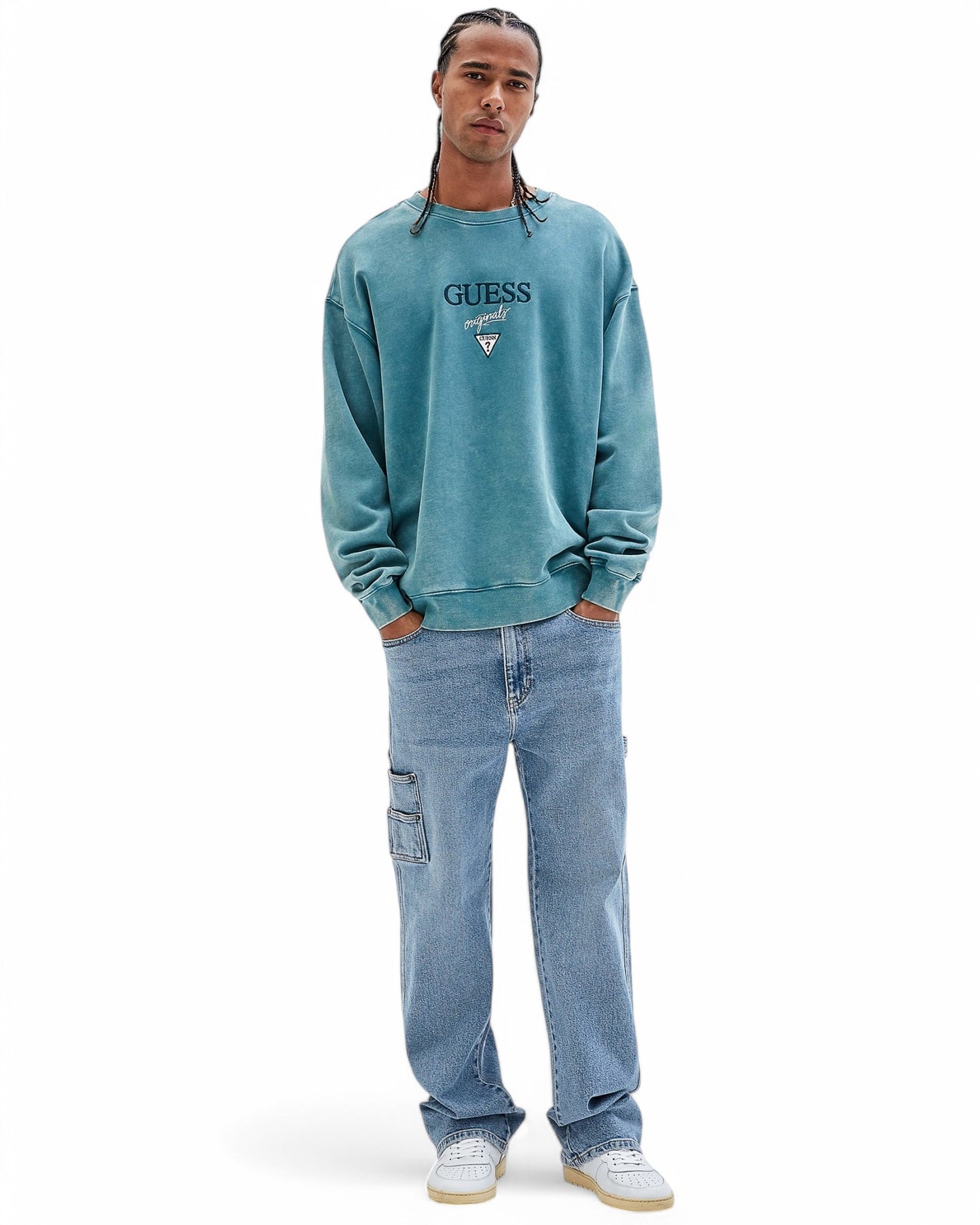 GUESS Originals Baker Logo Crewneck Sweatshirt