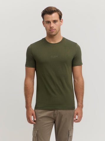 Eco Olive Green Logo Aidy T-Shirt