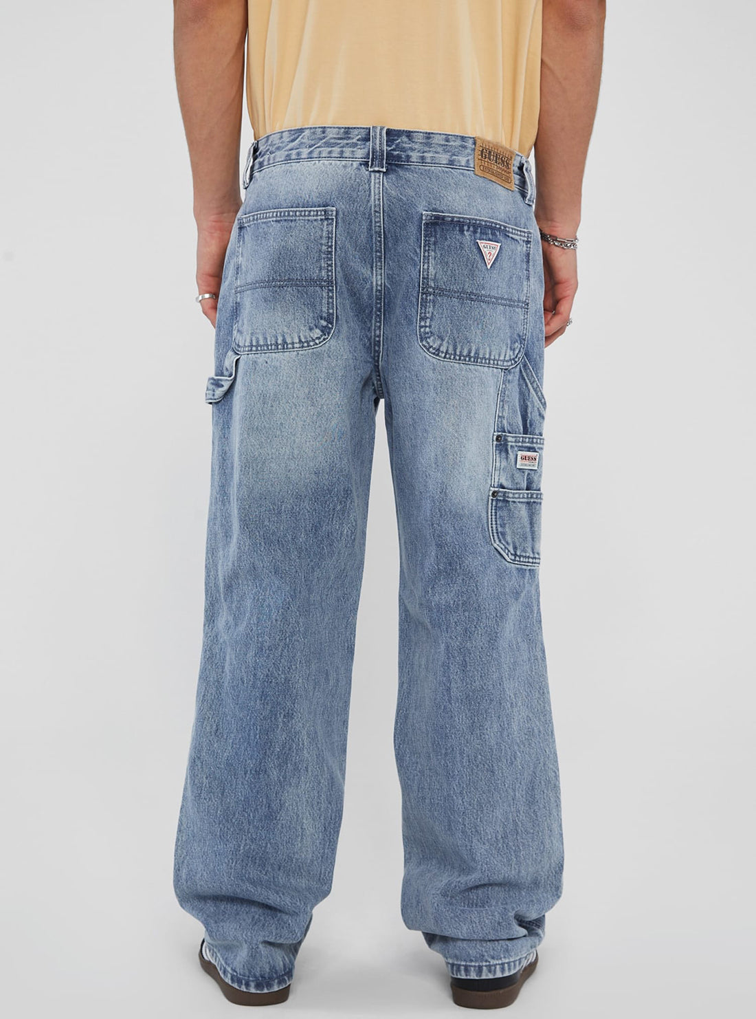 Guess Originals Denim Carpenter Pants back view