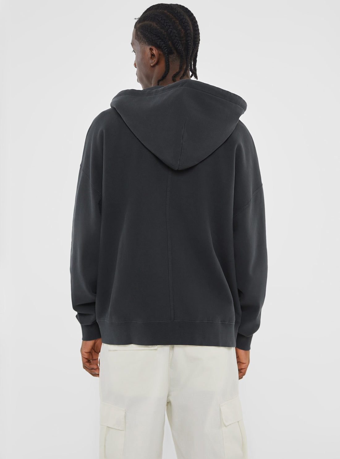 Guess Originals Black Stacked Logo Hoodie