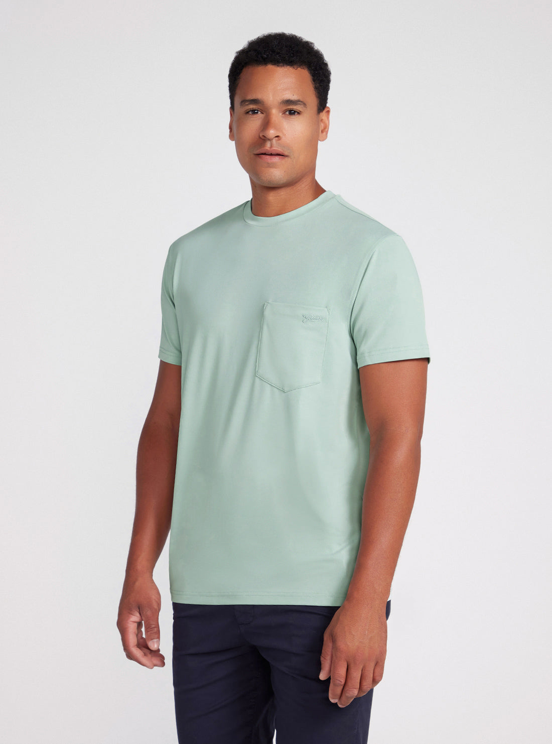 Guess green outlet top