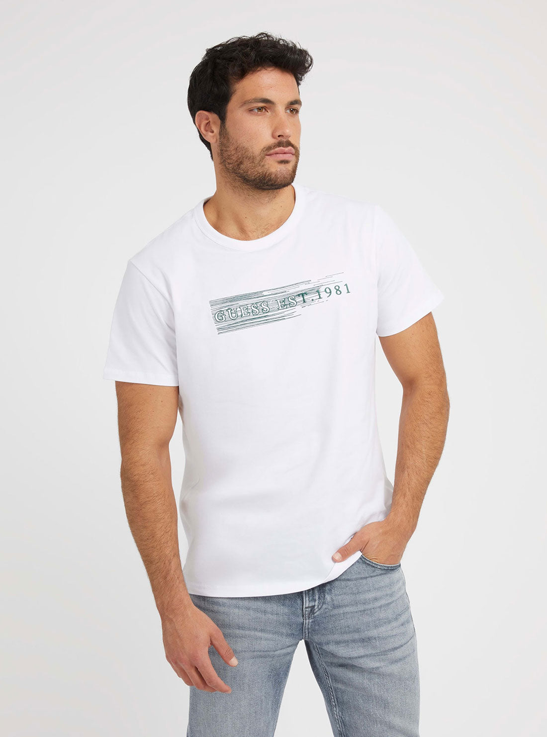 T shirt sales men's guess