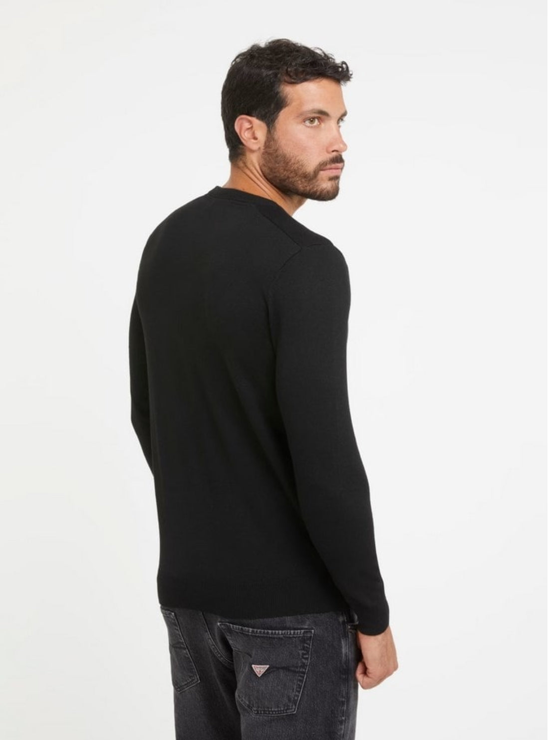 Black Valentine Long Sleeve Sweater
