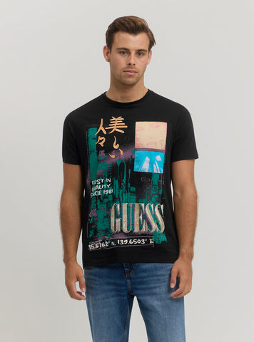 Eco Black Rise in the East T-Shirt