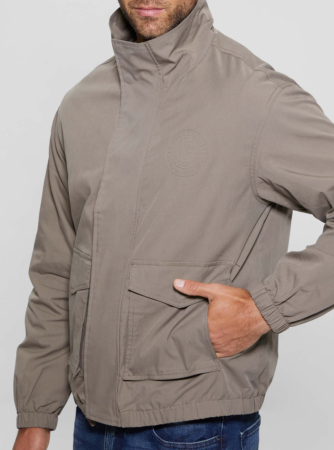 Brown Essential Utility Jacket