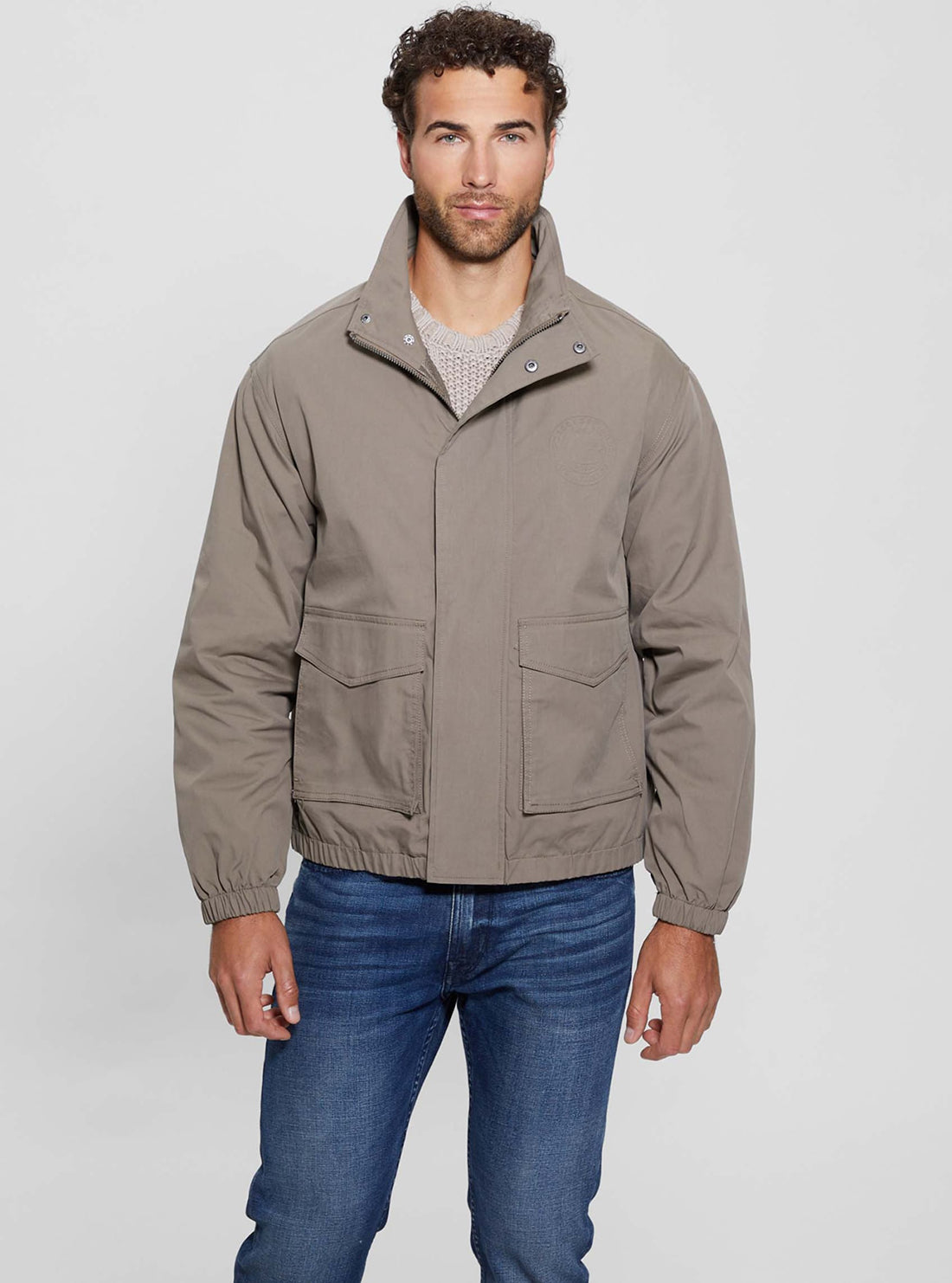 Brown Essential Utility Jacket