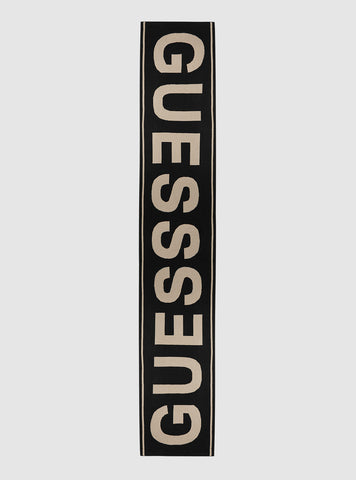 Black Logo Scarf
