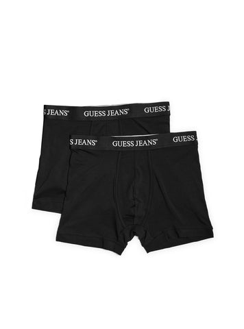 Guess Jeans Black 2 Pack Boxer Briefs