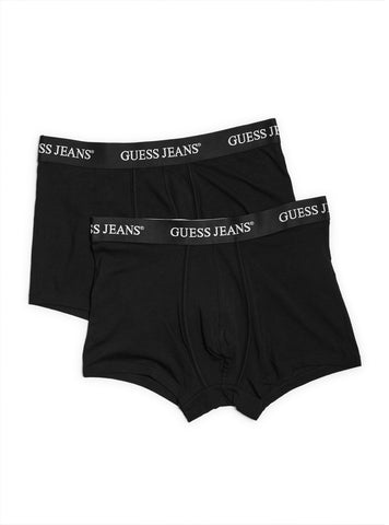 Guess Jeans Black 2 Pack Trunks